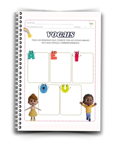 Aprendendo as Vogais - Exemplo 1