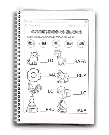 Conhecendo as Sílabas Simples - Exemplo 3